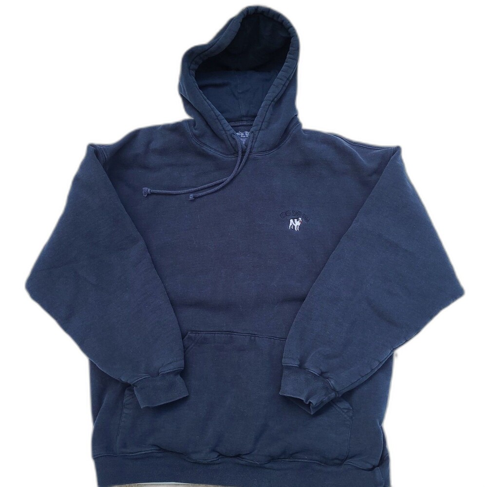 Vintage Big Dogs  Hoodie Pullover Sweatshirt 90s Y2k